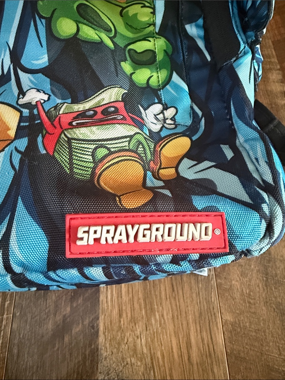 Sprayground Money Trees Shark Wings Limited Edition Backpack - Picture 2 of 12